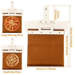 Glijdende Pizzaschep: Perfect voor pizza, cakes & Bakken!