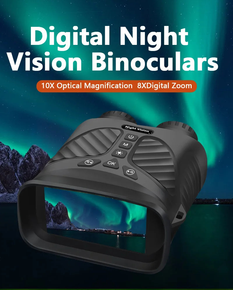 "Ontdek de Ultieme Jachtbeleving: 8X Digitale zoom verrekijker en jachtcamera met HD foto en video, plus infrarood opname!🌟
