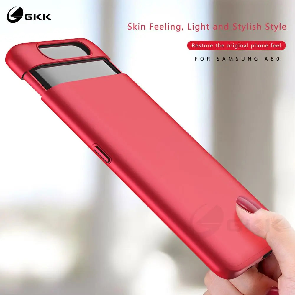 GKK Original Case for Samsung A80 Case Ultra-thin 360 Full Protection Anti-knock Matte Hard PC Cover for Samsung Galaxy A80 Case