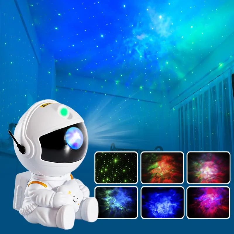 Hemelse reis: Astronaut Galaxy Star Projector voor een betoverende nachtelijke ervaring